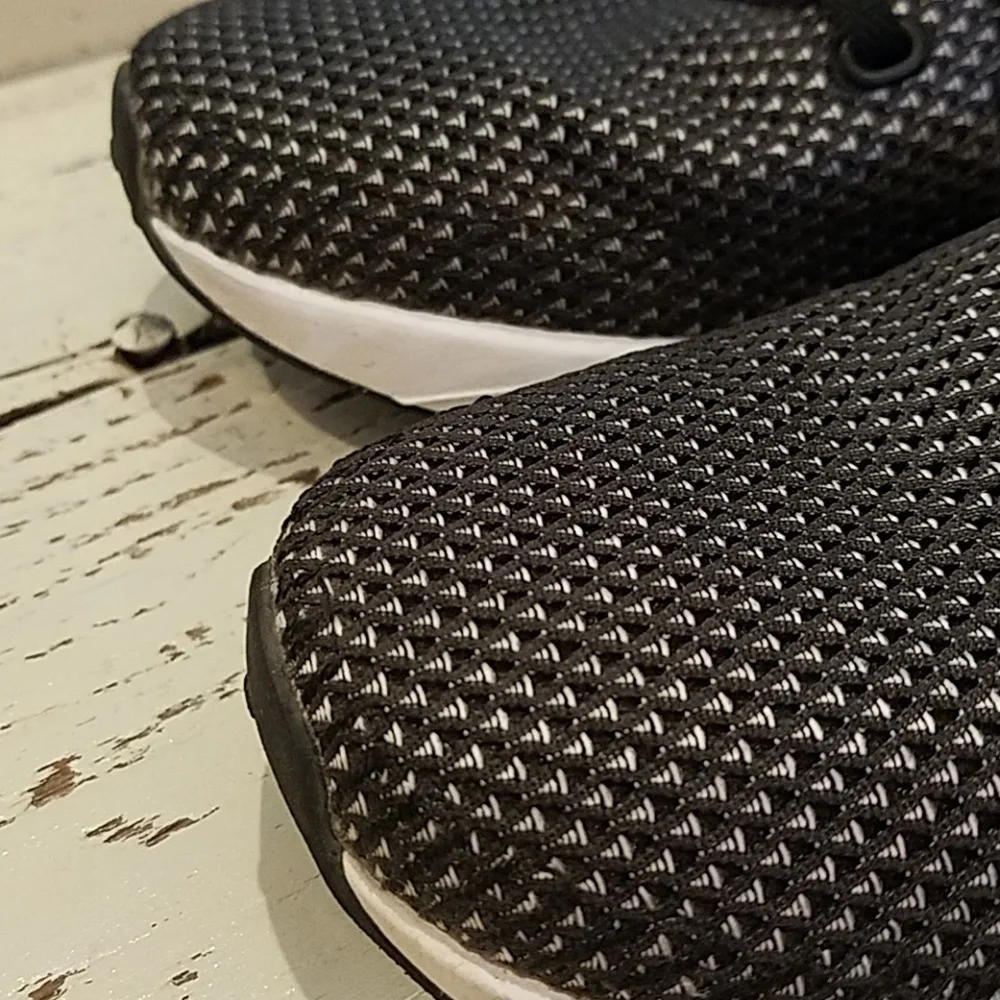 adidas Women’s  Black and White Athletic Sneakers